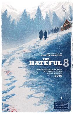 abloodymess:  thefilmstage:  A new poster for Quentin Tarantino’s The Hateful Eight.  That’s a fine looking poster. 
