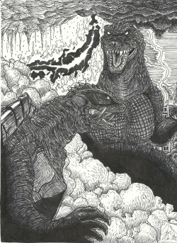 Thatkaijunerd:  G3 Gamera Vs. Gmk Godzilla It Is Complete!!!!  Too Awesome Not To