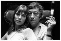 Serge Gainsbourg &amp; Jane Birkin by Reg Lancaster, Paris, 1969