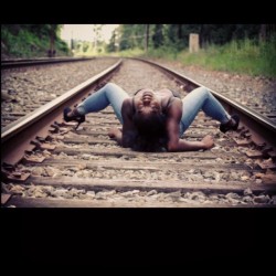 farah-rah:  #traintracks #whatittakes  I would eat h right there