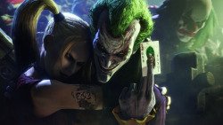 browsethestacks:  Joker And Harley Quinn by Urbanator 