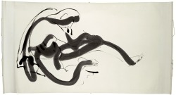 violentwavesofemotion: Isamu Noguchi, Peking Drawing (man sitting), 1930, 