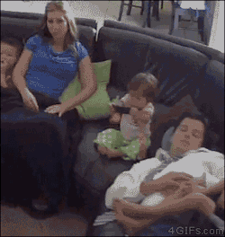 nerdsandgamersftw:  thatsthat24:  breaktotheotherside:  clarknokent:  4gifs:  Dad reflexes. [video]  Bruh this man was sleep and sensed that his child was in danger  I showed this gif to my mother and she said: “yeah, but when you have small kids you