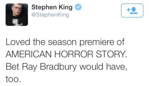 Sex ahs-on-fx:  Stephen King, creator of the pictures