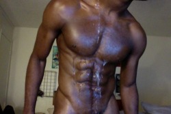 nudeblackmenxxx:  seXXXy #selfies #TeamBody #TeamFreak #TeamBigDick | nude black men naked black men | submit your seXXXy pics here  next time just shoot your #cum in my mouth man&hellip;.less mess :p