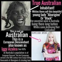 shanellbklyn:  loverrtits:  darvinasafo:  Shout Out to my real Australians…  Yall can understand this but keeping forcing white Africans on us…  ☝️ 