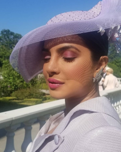 poisonedsequin:Priyanka Chopra at the Royal Wedding 2018