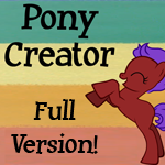 Pony Creator Full Version by *generalzoi My cousin came over and she wanted to make her own pony&hellip;&hellip;&hellip;..she sucks at making the.