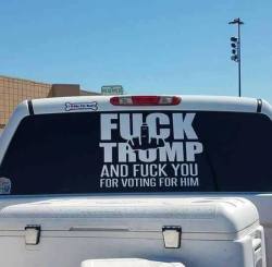 luthiermark: Finally, an obnoxious truck window decal I can get behind.