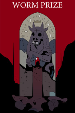 Here’s a quick Mignola-style cover I did