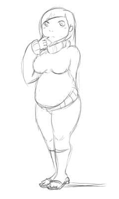 0lightsource:  Okay so I don’t wanna feel like a douche, so I’m posting SOME of the chubby girl sketches I promised lol There are still some Reaaaaaalllyy awesome ones I wanna sketch but I got too busy with homework XD Maybe I can get to them tomorrow
