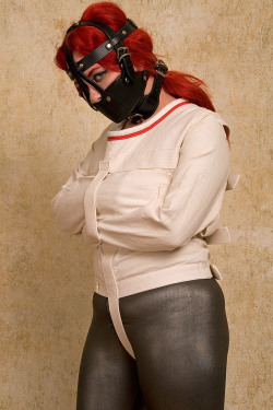 Gaggedandforeverbound:  Oops Babe. I Bought A Real Straitjacket Instead Of A Fake