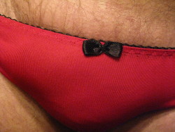 stinson1:  red knickers today