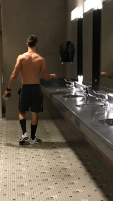 hornyguy4u69:Sexy Lean Clean Cut Dark Haired Black Socks Smooth Muscular Bubble Butt Gym Guy