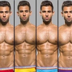 Andrewchristian:  Which New Pride Brief Color Is Your Favorite? To See More Visit