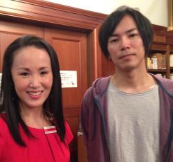 Isayama Hajime was interviewed by Oi Mariko of BBC World/BBC News Japan today!   Stay tuned for the exclusive feature soon!  Interesting to note that in his signature he drew chibi Mikasa with a thumbs up this time &lt;3