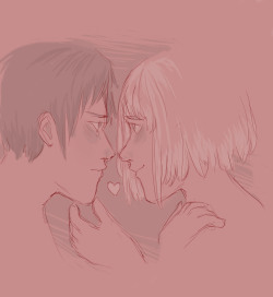 jollylittleliar:  I just want to be friends with everyone i n the eremin tag hahaaa here’s some eremin in the dark for eremin week!