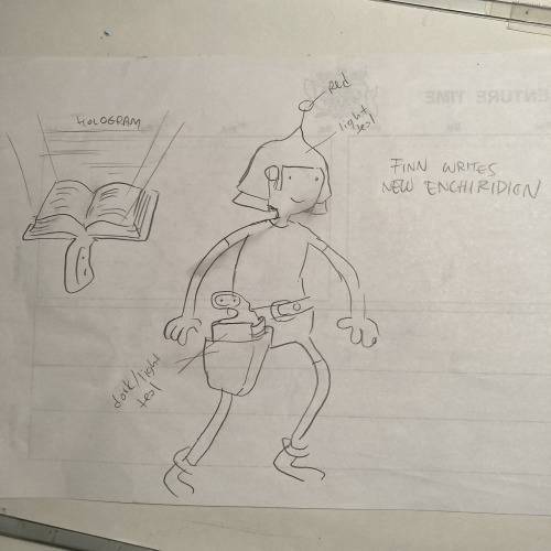  by writer/storyboard artist Tom HerpichDuring the whole 9ish years I worked on Adventure Time, I only had a couple of AT related dreams, and this was one of them, which I jotted down after I woke up. If the show had gone on longer I might&rsquo;ve made