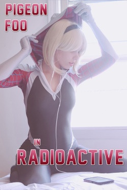 RadioactiveGwen Stacy from Marvel comics shot for MyGeekGoddess.com Photography by Hollow2.5