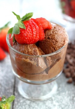 do-not-touch-my-food:  Chocolate Mousse Ice Cream