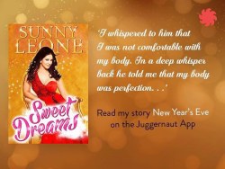Guys, I&rsquo;ve written these stories for you from my heart. Read them this Friday on the Juggernaut App @juggernaut.in #sunnysweetdreams by sunnyleone