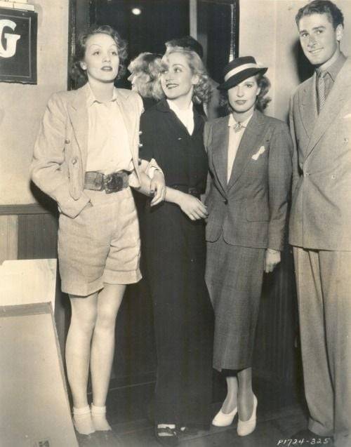 Marlene Dietrich, Carole Lombard, Lili Damita and Errol Flynn Nudes &amp; Noises  