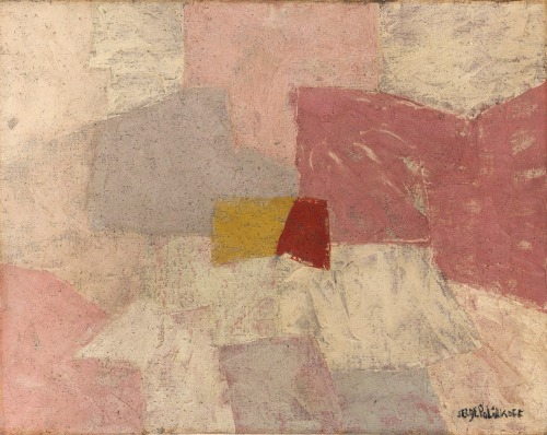 Serge Poliakoff (Russian-born French, 1900-1969), Composition Abstraite, 1957. Oil on canvas, 65 x 81 cm
