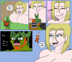 18 Gets Revenge On Cell (Probably Not Gonna Draw Cell Again)Https://Ko-Fi.com/A7434Svqhttps://Www.patreon.com/User