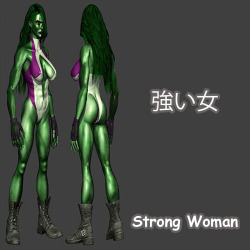 newhere is back with another character ready for Lightwave 3D!  Strong Woman Rigged low-poly 3d model ready for Virtual Reality (VR), Augmented Reality (AR), games and other real-time apps.  Strong Woman Rigged for Lightwave 3D 9.2 or above. Check the