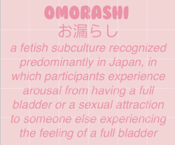 tremblingstockings:  lovewettinggirls:  That’s interesting.  I’ve always thought omorashi was about accidents, and so I wasn’t that interested in it because I’m really only into deliberate or semi-deliberate wetting.  Certainly all the omorashi