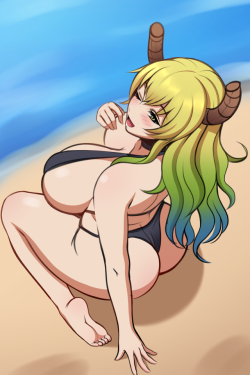 aki-san94:  Lucoa, the titty demon.   Sketch comms info   