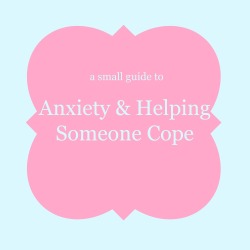 pope2chainz:  princessblogonoke:  Anxiety &amp; Helping Someone Cope. I didn’t want to make it overwhelming or too long remember, so I kept it to the main points that benefit me greatly when I’m experiencing an attack. 40 million of Americans alone