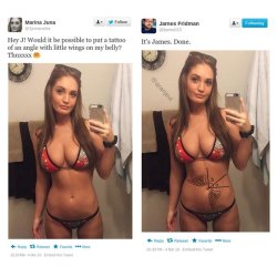 leapinllama:  anothershank8:  pr1nceshawn:    James Fridman’s Photoshop requests.  reblogging bc of the last one  James is a gift to the world 