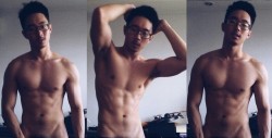 merlionboys:  Not your regular guy next door, because he looks like a large now. http://merlionboys.tumblr.com/ 