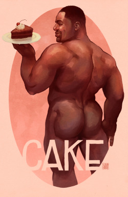 ryantheart:  ♢&quot;Chocolate Cake&quot; by @ryantheart♢