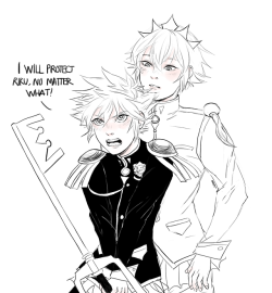 vani-e: ｓｈōｊｏ ｋａｋｕｍｅｉ ｕｔｅｎａ ａｕ #1 Yes, I watched Utena again… and I did a soriku AU about it… I hope to draw more of this, I have some ideas. 