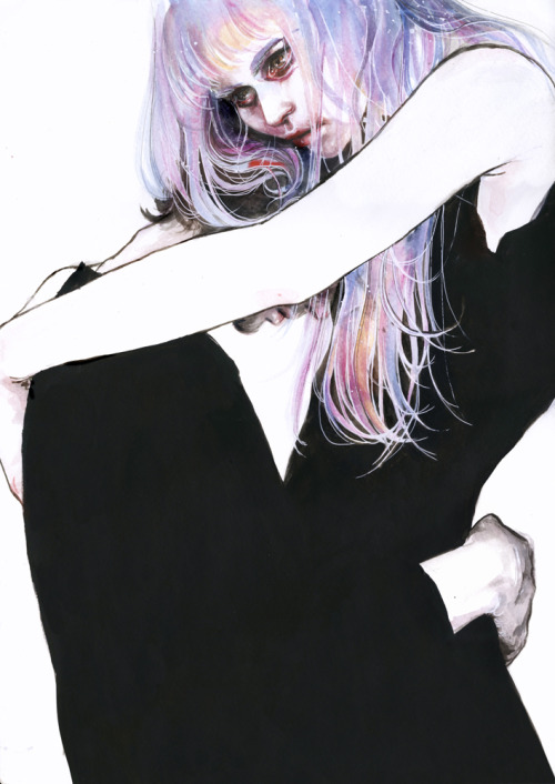 asylum-art:Watercolors by Silvia Pelissero a.k.a. Agnes CecileDeviantArtSilvia Pelissero was born in 1991, Rome. She is an Italian painter best known as agnes-cecile. She went in an art high school in Rome, than she has continued as a self-taught.