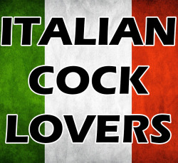!!!   N E W   B L O G   !!!Welcome http://italiancocklovers.tumblr.com, my brand new blog 100% dedicated to Italian males. Huge and massive uncut hairy cocks. Follow it now!