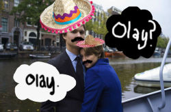 the-female-moffat:  Olay? Olay. The Fault in Our Sombreros. Coming to theatres this June. 