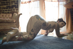 Cleanmoralpolite:  Adahlia, On The Floor.  Photographed By Me.