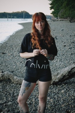 kathrynlouiseh:  @hattiewatson for Calvin Klein, shot by @kathrynlouiseh 