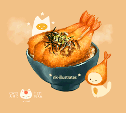 nk-illustrates: I love tempura.