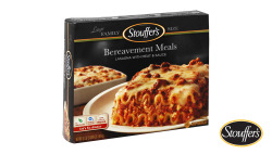 theonion:  Stouffer’s Debuts New Frozen Meals To Bring Neighbors After Death In Family 