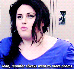  Rebel Wilson as Jennifer Lawrence’s sister (x) Click for the most hilarious, relatable gifs. 