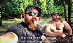 musclebearcigar:  @CharmingFuzz and @EisenLoch at JustFor.Fans/MuscleBearCigar