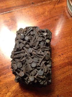 viralthings: My late great grandmother kept a box of melted nails from her house as a memento from the Great Chicago Fire