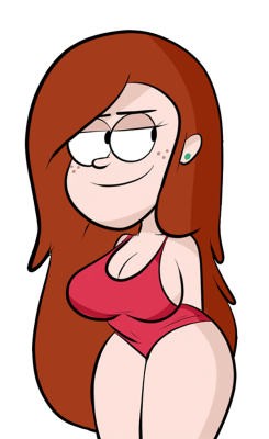 chillguydraws: sb99doodles:  Definitely been a while since drawing Wendy.  Lovely red suit.  &lt; |D’‘‘‘‘‘