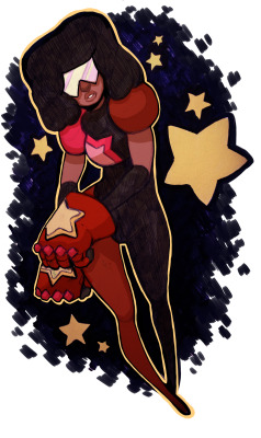 arkrevner:  Intergalactic babe for all your blogs needs. Cleaned up an old Garnet sketch I found lurking in the dark recesses of my computer files.  