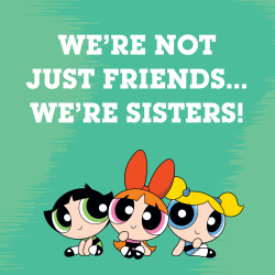 And they ALWAYS have each other&rsquo;s backs. ✊ Tag your squad!Happy National Siblings Day from The Powerpuff Girls! 