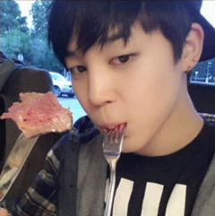 army-stuff:   JIMIN (EATING) ICONS╰☆╮ porn pictures